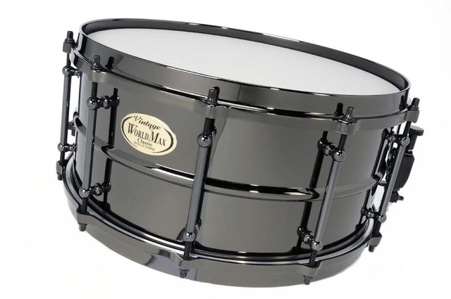 blank The 6½" brass drum’s a third of the price of Ludwig’s Black Beauty